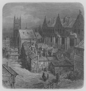 El Rincón del Diablo, Cerca de Westminster de Gustave after Dore